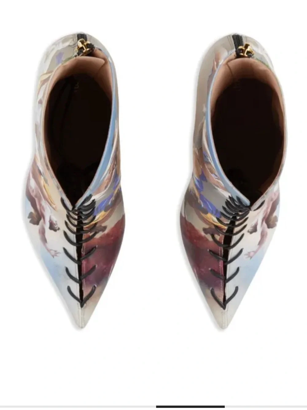 BALMAIN renaissance print ankle boot 🤩🤯
